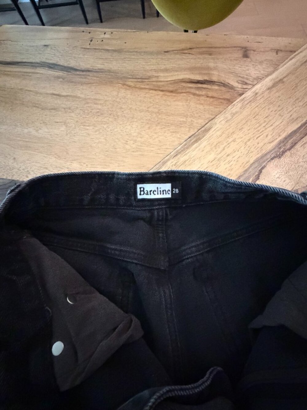 Bareline Stone Wash Denim V2 | Bareline Open media 2 in modal Stone Wash Denim
